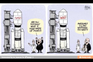 NASA vs. War