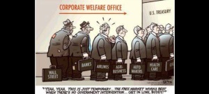 Corporate Welfare line