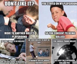 Statist Bully on the Playground