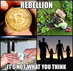 Rebellion it's Not What You Think Bitcoin, Peaceful Parenting, Barter, and Agorism
