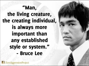The Creating Individual Is Always More Important Than Any System Bruce Lee quote